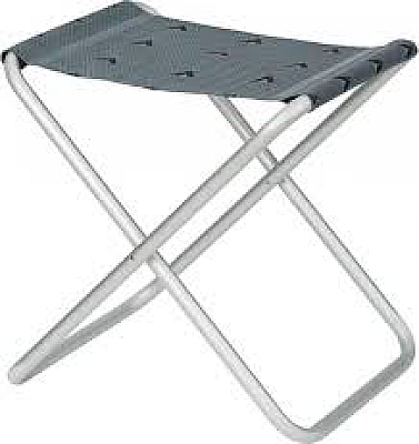 Klapphocker XL grau