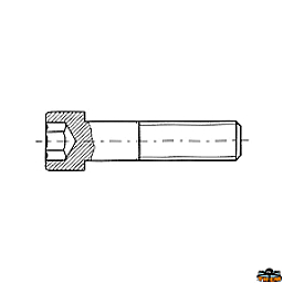 БОЛТ ШЕСТОГРАМ, ф5mm L35mm S.S.