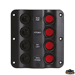 ЕЛЕКТРИЧЕСКИ ПАНЕЛ С 4 ПРЕВКЛЮЧВАТЕЛЯ - IP54