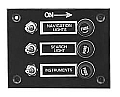 ЕЛ.ТАБЛО ЗА ЛОДКА 3-КЛЮЧА 12V