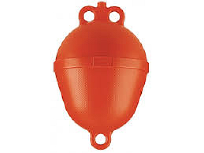 ШАМАНДУРА/БУЙ  -ORANGE-RIGID PLASTIC  Z3
