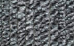 Chenille Vorhang 100x200 grau/weiß/schwarz