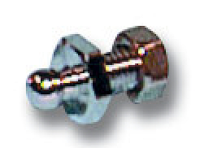 CHROMIUM PLATED BRASS BUTTONS PRESS STUD