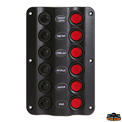 ЕЛЕКТРИЧЕСКИ ПАНЕЛ С 6 ПРЕВКЛЮЧВАТЕЛЯ - IP54