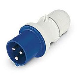 КОНЕКТОР 16A 2+T 220V IP44